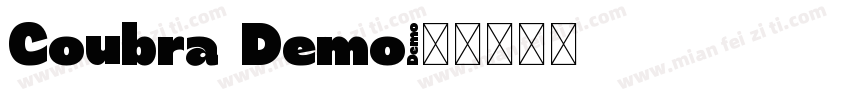 Coubra Demo字体转换